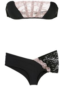 Amir Slama sleeveless lace bikini - Noir