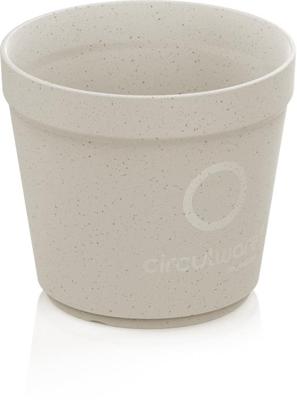 Conpax Circulware beker, 200 ml, PP, beige, pak van 36 stuks
