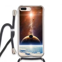 Omicron 2019: iPhone 8 Plus Transparant Hoesje met koord
