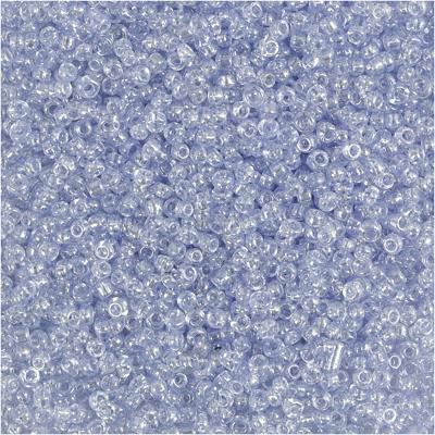 Creativ Company Rocailles, d 1,7 mm, afm 15/0, gatgrootte 0,5-0,8 mm, lichtblauw, 25 gr/ 1 doos