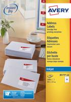 Etiket avery j8173-10 99.1x57mm wit 100st | 10 stuks