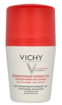 Vichy Detranspirant Intensif 72Hr Anti Perspirant Treatment Deodorant 50 ml