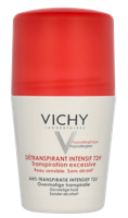 Vichy Detranspirant Intensif 72Hr Anti Perspirant Treatment Deodorant 50 ml