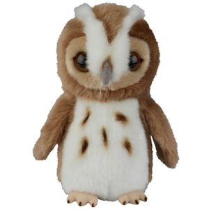 Pluche knuffel dieren Bosuil vogel van 18 cm