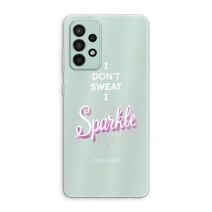 Sparkle quote: Samsung Galaxy A52s 5G Transparant Hoesje