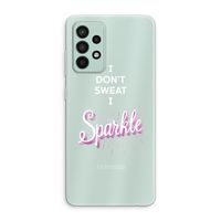 Sparkle quote: Samsung Galaxy A52s 5G Transparant Hoesje