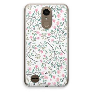 Sierlijke bloemen: LG K10 (2017) Transparant Hoesje