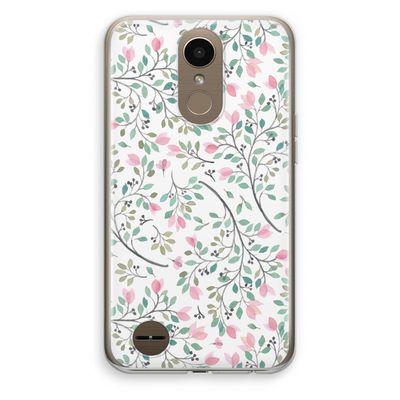 Sierlijke bloemen: LG K10 (2017) Transparant Hoesje