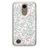 Sierlijke bloemen: LG K10 (2017) Transparant Hoesje