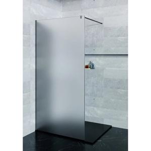Inloopdouche SaniClear Blurred | 80x200 cm | Nano | Matglas | Gunmetal beslag