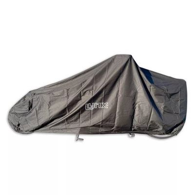 Lynx 2-wielen cargo bakfietshoes - 300d oxford polyester - waterdicht - anti-diefstal - zwart