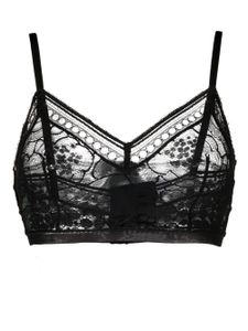 ERES soutien-gorge Fantaisie en dentelle fleurie - Noir