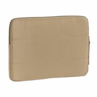 Laptophoes Moos Gestoffeerd 14'' Kameel (34 x 25 x 2 cm)