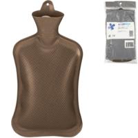 Relaxdays warmwater kruik bruin 2 l | 6 stuks