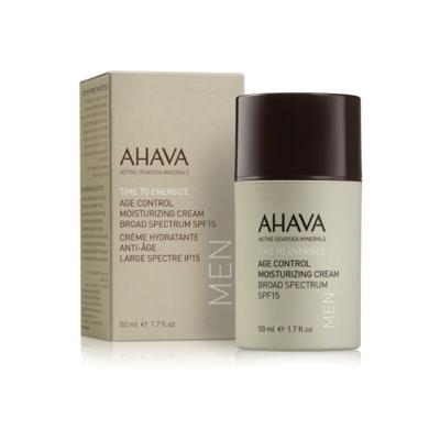 Ahava Time To Energize Men Age Control Moisturizing Cream SPF15 50ml