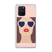 Red lips: Samsung Galaxy Note 10 Lite Transparant Hoesje