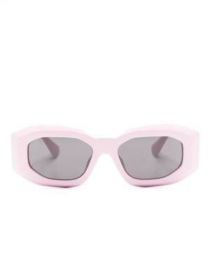 Versace Eyewear lunettes de soleil Maxi Medusa Biggie - Rose