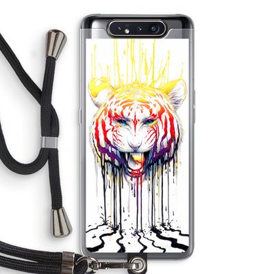 Fading: Samsung Galaxy A80 Transparant Hoesje met koord