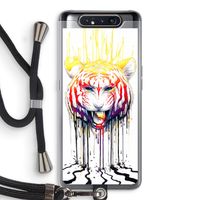 Fading: Samsung Galaxy A80 Transparant Hoesje met koord Fading: Samsung Galaxy A80 Transparant Hoesje met koord