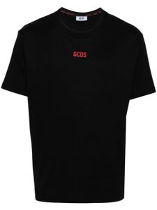 GCDS t-shirt à logo imprimé - Noir