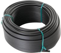 HERTH+BUSS Insulating tubes 5 mm 50 soft pvc black