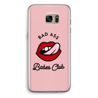 Badass Babes Club: Samsung Galaxy S7 Edge Transparant Hoesje