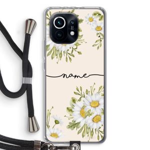 Daisies: Xiaomi Mi 11 Transparant Hoesje met koord