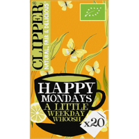 Clipper Organic Happy Mondays 20 stuks 45 g bij Jumbo