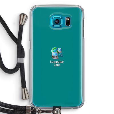 Win98: Samsung Galaxy S6 Transparant Hoesje met koord