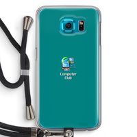 Win98: Samsung Galaxy S6 Transparant Hoesje met koord