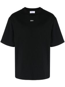 Off-White t-shirt en coton à imprimé Arrow - Noir