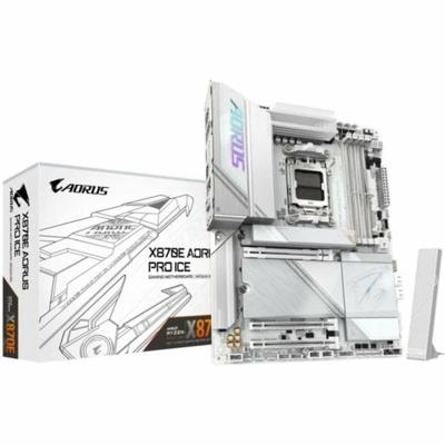 Moederbord Gigabyte X870E AORUS PRO ICE AMD X870E AMD AM5 Moederbord Gigabyte X870E AORUS PRO ICE AMD X870E AMD AM5