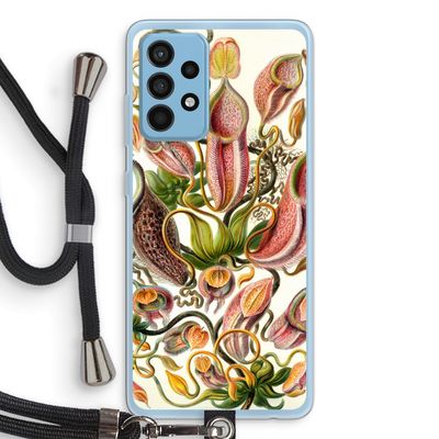 Haeckel Nepenthaceae: Samsung Galaxy A52 Transparant Hoesje met koord