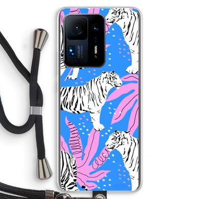 Tijger: Xiaomi Mi Mix 4 Transparant Hoesje met koord