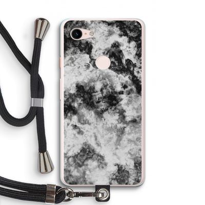 Onweer: Pixel 3 XL Transparant Hoesje met koord