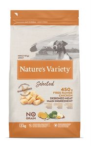 NATURES VARIETY SELECTED ADULT MINI FREE RANGE CHICKEN 1,5 KG