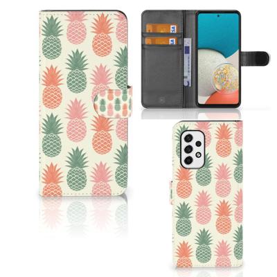 Samsung Galaxy A53 | Book Cover | Ananas