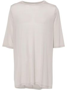 Rick Owens t-shirt oversize à design stretch - Gris