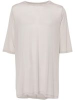 Rick Owens t-shirt oversize à design stretch - Gris