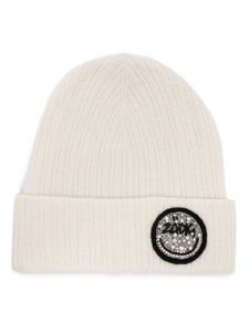Zadig&Voltaire bonnet en laine à logo strassé - Tons neutres