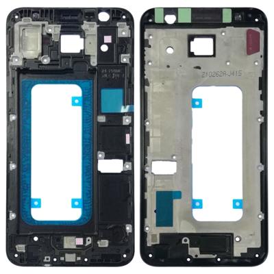 Voorzijde huisvesting LCD Frame Bezel plaat voor Galaxy J4 + / J415 / J4 Core / J410F / J410G(Black)