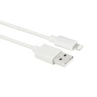 Ewent USB-A naar lighting kabel 1m
