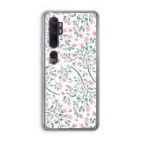Sierlijke bloemen: Xiaomi Mi Note 10 Pro Transparant Hoesje