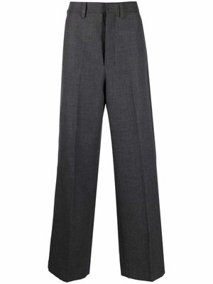 AMI Paris pantalon de costume à coupe ample - Gris