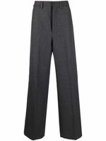 AMI Paris pantalon de costume à coupe ample - Gris