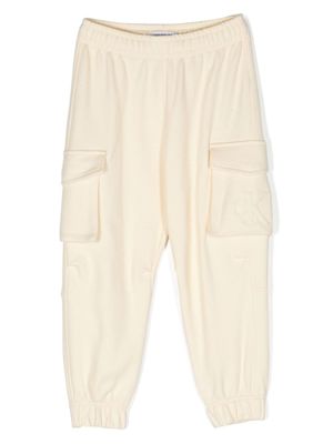 Calvin Klein Kids pantalon de jogging à poches cargo - Tons neutres
