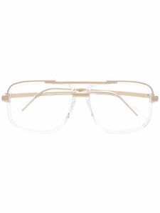 Cazal lunettes de vue à monture pilote - Blanc