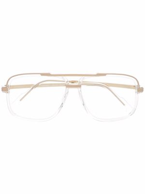 Cazal lunettes de vue à monture pilote - Blanc