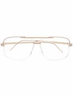 Cazal lunettes de vue à monture pilote - Blanc