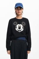 Mickey Mouse-gezichtsweater - BLACK - XL